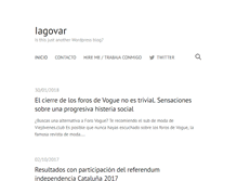 Tablet Screenshot of iagovar.com